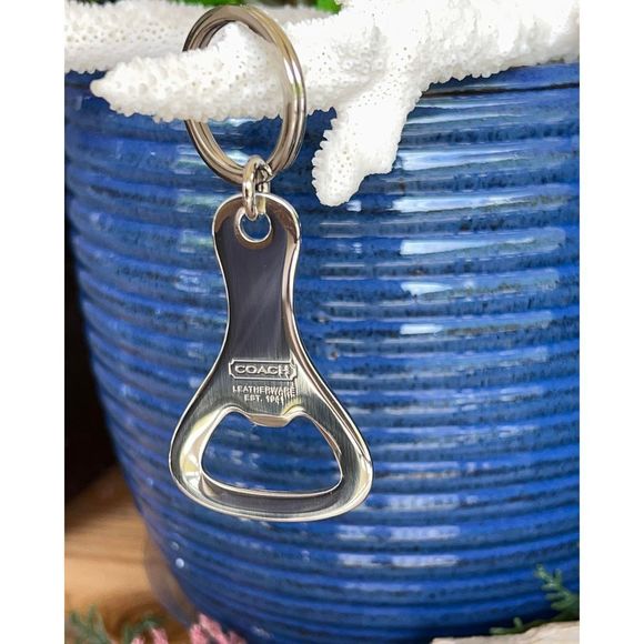 Coach Accessories - COACH Bottle Opener Purse CHarm Key Fob